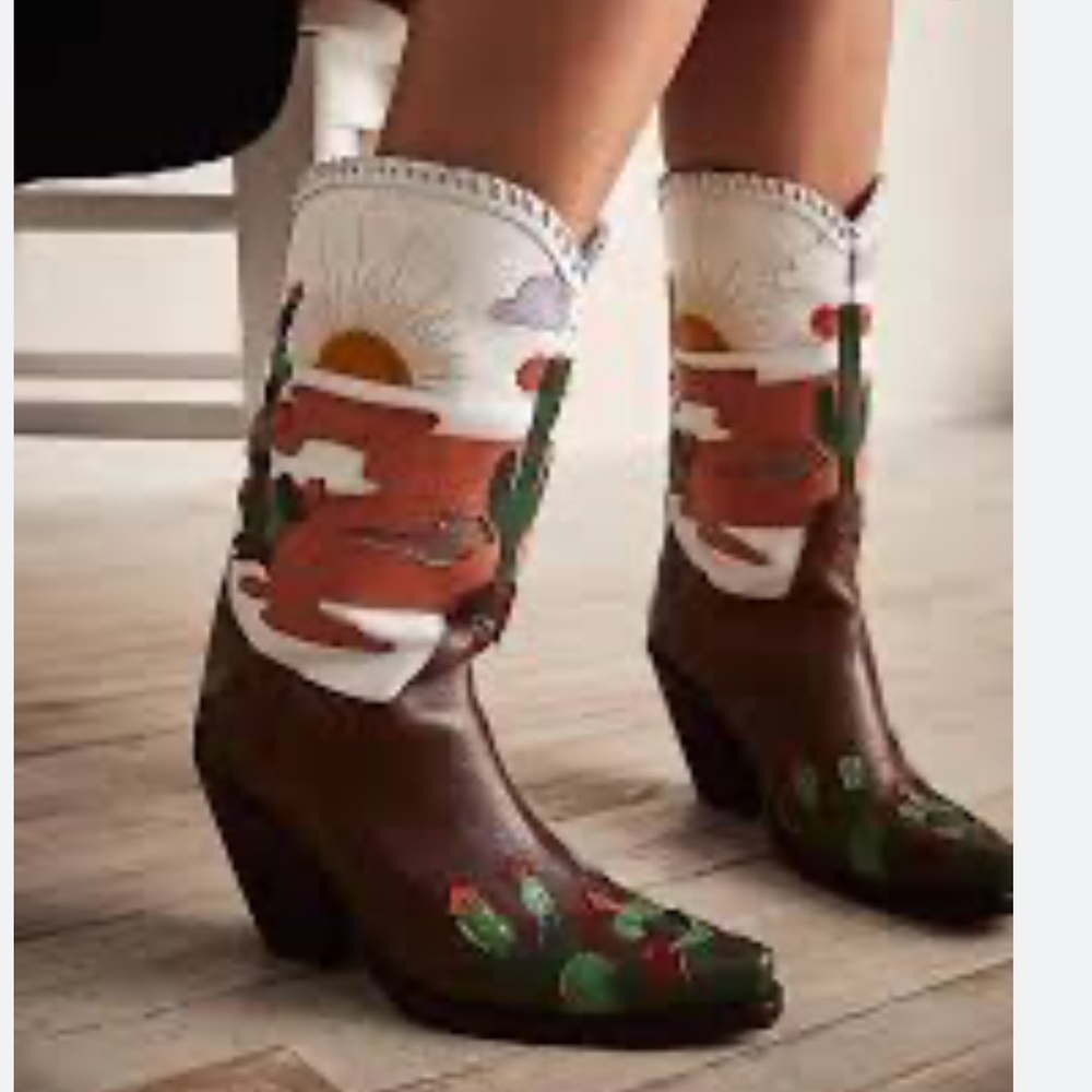 Free People Desierto Western Boots